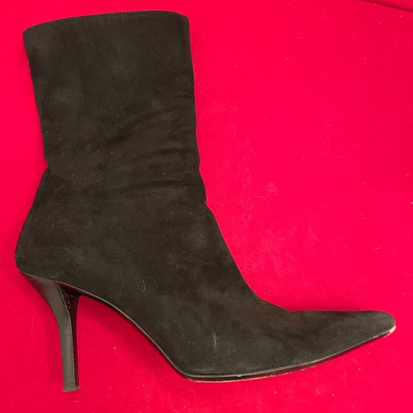 Gucci Suede Ankle Boots - Picture 7 of 14
